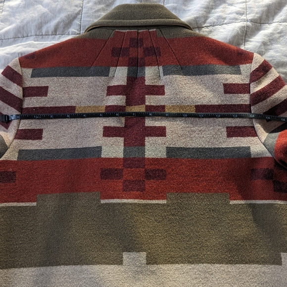 Pendleton Portland Collection car coat with archive print - Picture 8 of 8